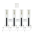 thumbnail image 5 of GARENDE Fishing Rod Holder Heavy Duty 4 Tubes Organizer Links for Truck Garage Canoe white, 5 of 9