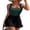 Green, variant on Asoul One Piece Mesh Sheer Swimdress for Womens Tummy Control Swimsuit Full Coverage Bathing Suits