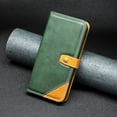 thumbnail image 5 of Premium Leather for Samsung Galaxy A42 5G Case, Kickstand Card Holder  Wallet Flip Protective Shockproof Folio Magnetic Classic Phone Case Cover for Samsung Galaxy A42 5G,Green, 5 of 5