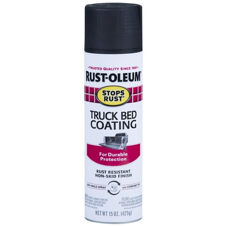 (3 Pack) Rust-Oleum Stops Rust Truck Bed Coating Spray Paint, 15 (Best Way To Stop Rust On Car)