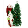 Snowman With Christmas Tree Decoration