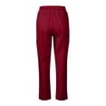 thumbnail image 5 of Garbnen Woman Scrub Pants Quick Drying Womens Pants Straight Leg Drawstring Work Nurse Uniform Pants with Pockets Red S, 5 of 5