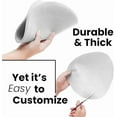 thumbnail image 6 of Felt Plate China Dividers Protectors White Extra Large Thick and Premium Soft Set of 96 24-10.5", 48-7.5", 24-5", 6 of 10