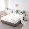 thumbnail image 5 of Castle Fairy Kawaii Xmas Snowman 7-Piece Bedding Comforter Set for Preppy Children Teens,Retro White Truck King Bedding Sets,Merry Christmas Tree Ultra Soft Bed Sheets,Microfiber Bedroom Decor, 5 of 8