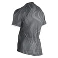 thumbnail image 3 of joogoo Gray Wave Lines Pattern Men's Cycling Jerseys Mountain Bike Short Sleeve Tops XL, 3 of 7