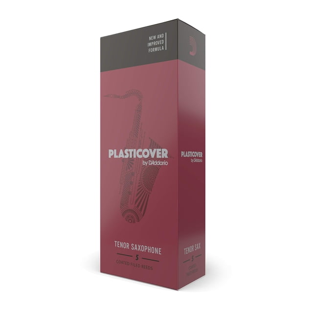 Cañas para saxofón D'Addario Rico Plasticover Tenor 2.0 Strength