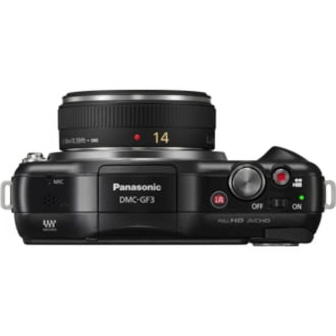 Panasonic Lumix DMC-GF3 12.1 Megapixel Mirrorless Camera with Lens