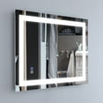 thumbnail image 1 of Topcobe 28 x 36 Inch Wall Mounted LED Vanity Mirror with Anti Fog, Adjustable Lighted Makeup Mirrors for Bathroom, Horizontal / Vertical, 1 of 8