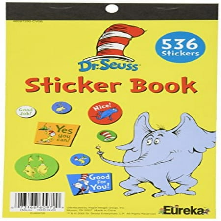 DR SEUSS STICKER BOOK - Walmart.com