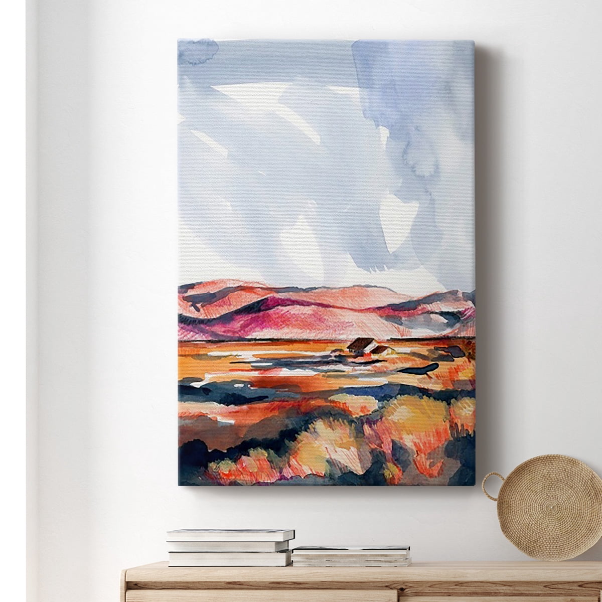 Chromatic Landscapes I Premium Gallery Wrapped Canvas - Ready to Hang