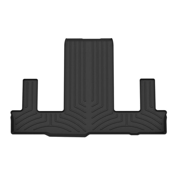 WeatherTech FloorLiner HP Custom Fit Floor Mats compatible with Escalade, Escalade-V, Yukon, Tahoe - 3rd Row, Black
