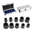 thumbnail image 4 of Juego de herramientas de extracción de tornillos Ecomeon 10 piezas negro, 4 of 6