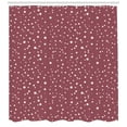 thumbnail image 3 of Ambesonne Abstract Shower Curtain, Chaotically Arranged Dots, 69"Wx75"L, Mauve Taupe Champagne, 3 of 3