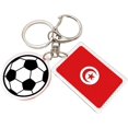 thumbnail image 1 of Yanonmyfd 2026 World Cup Soccer Keychain - 2026 World Cup Flag Keychain, Soccer Fan Gift & Souvenir (2PCS),Tunisia, 1 of 48