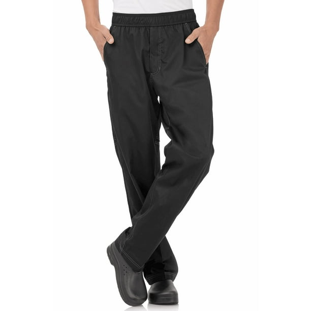Pantalones Holgados para Chef Chef Works Cool Vent Negro 3XL