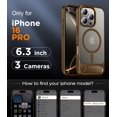 thumbnail image 2 of Funda magnética Temdan con soporte para iPhone 16 Pro, 2 of 7