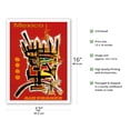 thumbnail image 2 of Mexico - Abstract Mayan Art - France - Vintage Airline Travel Poster by Georges Mathieu c.1960 - Bamboo Fine Art 290gsm Paper (Unframed) 12x16in, 2 of 4