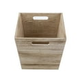 thumbnail image 6 of Better Homes & Gardens Medium Natural Wood Storage Bin, 2 Pack, 6 of 13