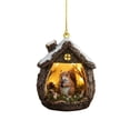 thumbnail image 1 of 2D Acrylic Animal Pendant E, 2D Acrylic Animal Pendant Is Printed in Full Color with Friendly and Ink. the Such As Animal and Are and Delicate and the I, Pendant *1, 1 of 4