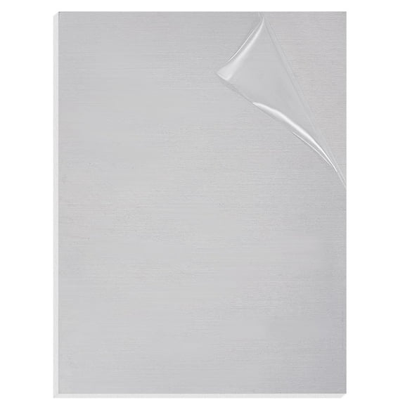 6061 T651 Aluminum Sheet Metal 8.1x6.1 Inch Aluminum Plate Covered with Protective Film 3mm Thick Flat Plain Rectangle Plate