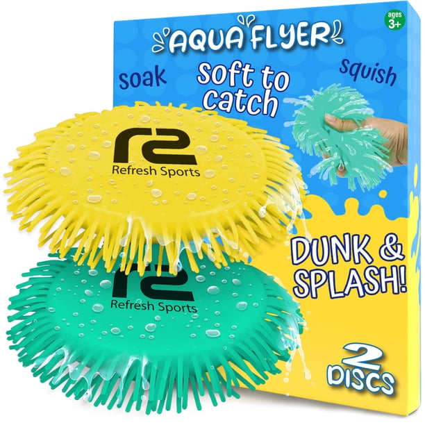 Pack de 2 juguetes Soft Splash Discs Refresh Sports