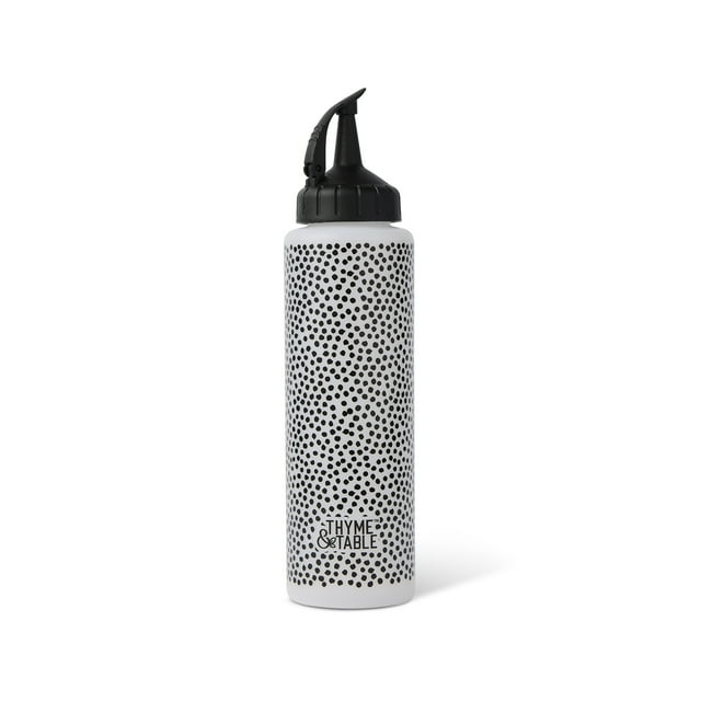 Thyme & Table 12 oz Squeeze Bottle with Drip Free Nozzle
