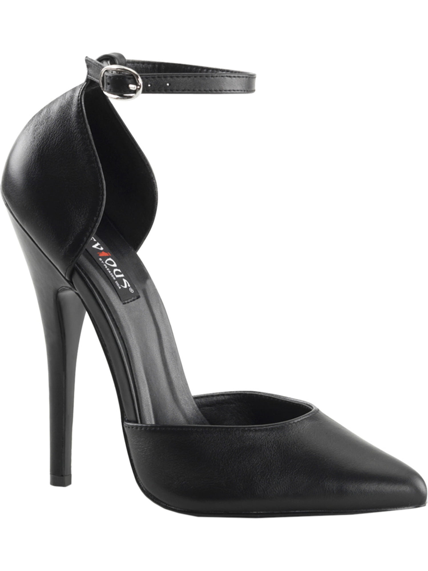 SummitFashions - 6 Inch Sexy High Heel Shoe D'Orsay Pump With Ankle ...