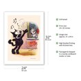 thumbnail image 2 of Felix The Cat - Vintage Cartoon by Otto Messmer c.1920s - Bamboo Fine Art 290gsm Paper Print (Unframed) 24x32in, 2 of 4
