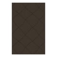 thumbnail image 1 of Mainstays Indoor Modern Geometric Machine Tufted Dark Brown Accent Rug, 29'' x 45'', Machine Washable, Non-Skid Backing, 1 of 5