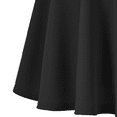 thumbnail image 2 of SOMER Black Mini Skirt, Comfy Mini Skirts for Women High Waist Casual, A-Line Summer Fall Women’s Basic Stretch Flared Versatile Skirt 2025, 2 of 7