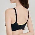 thumbnail image 3 of Blmnix Bralette Womens Bras Wireless Bras Seamless Bras Minimizer Bras Bralette Black Push Up Bras for Women,L, 3 of 4