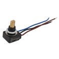 thumbnail image 1 of Potenciómetro giratorio con cable conector, cono lineal de 10K Ohm, resistencia ajustable, potenciómetro de 3 pines, cobre ABS IP65, 1 of 5