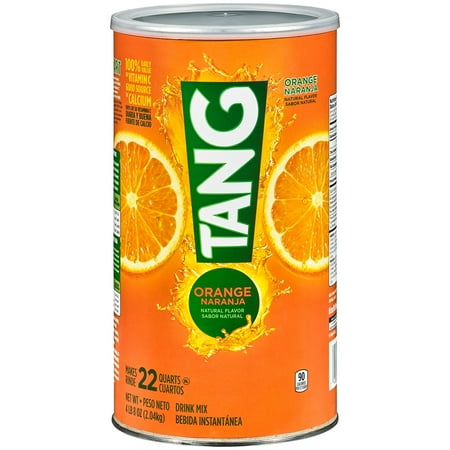 Tang Orange Powdered Drink Mix, 72 oz Canister