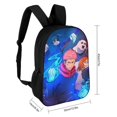 thumbnail image 2 of Jujutsu Kaisen Backpack Shoulder Bag 17 Inch Casual Daypack Lightweight Laptop Backpacks, 2 of 8