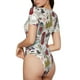 thumbnail image 2 of Balery London Landmark1 Body de cuello redondo de manga corta para mujer Tops de manga corta Tops básicos-X-Large, 2 of 7
