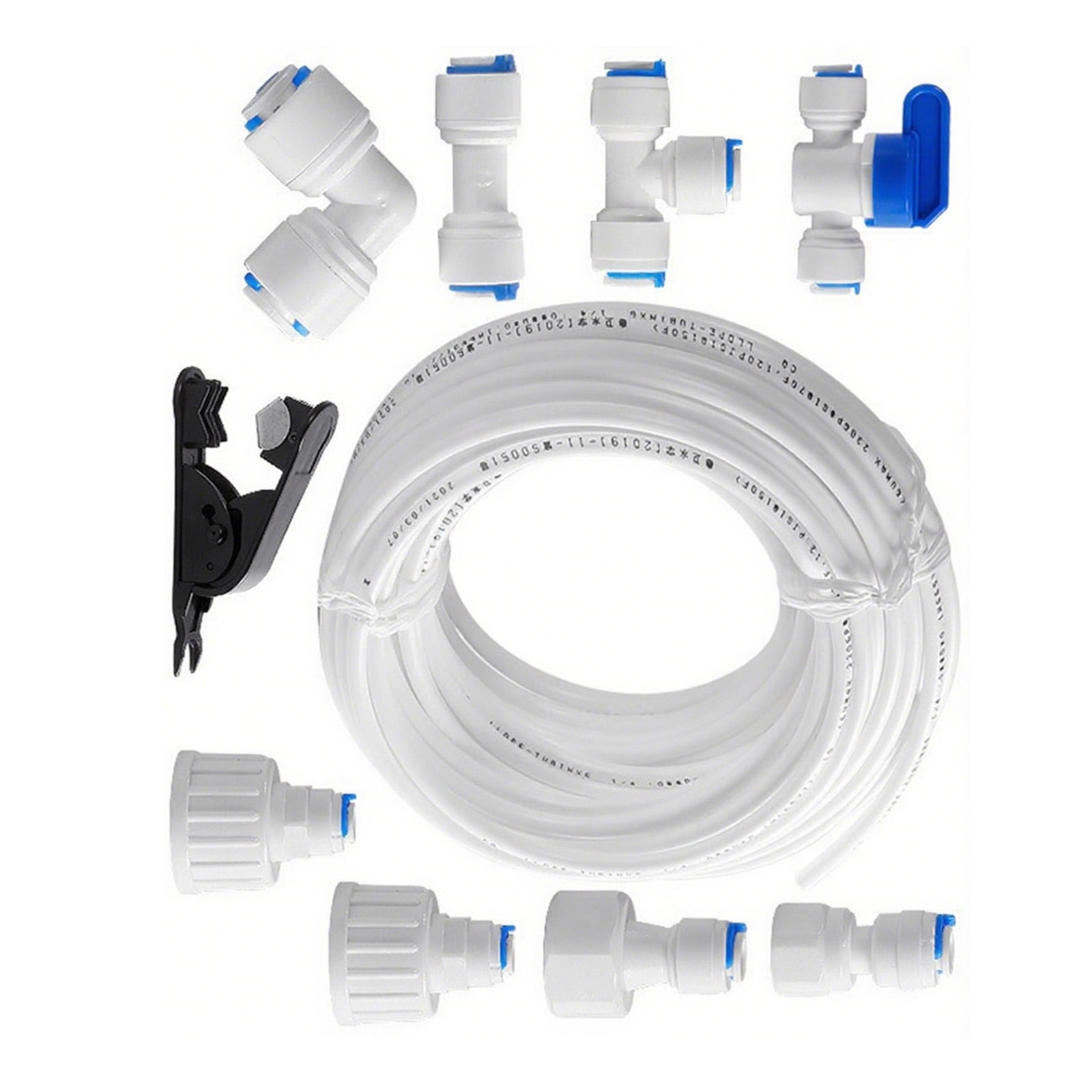 BIBABLYKE Water Purification Fittings Assembly Refrigerator Water Pipe Universals Connection Set For Plumbing Systems Enduring