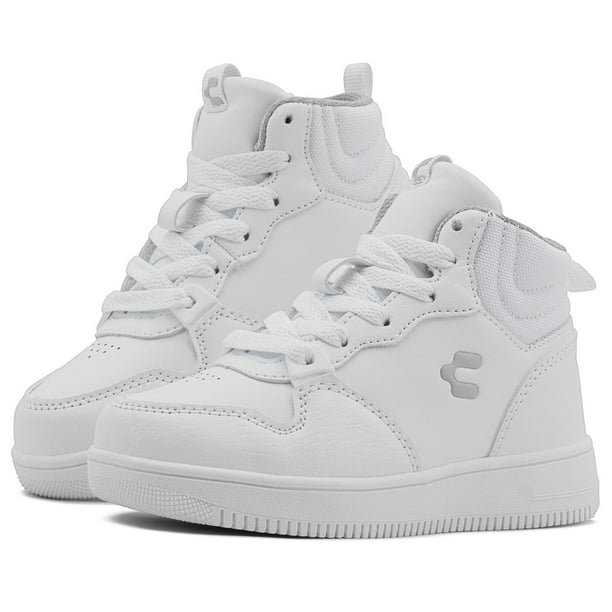 Tenis Bota Escolar Charly Nino Blanco Ligero 15 21.5 blanco 15 Walmart en linea