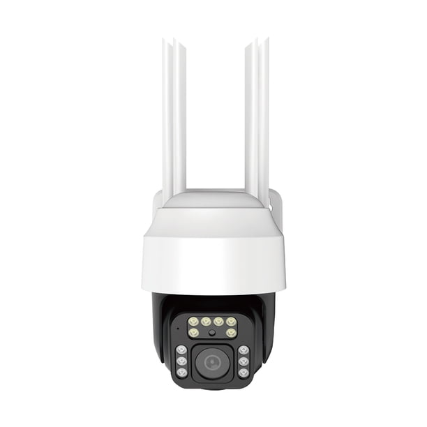Cámara de seguridad Pisexur Electronics para hombres de 3 MP, inalámbrica, WiFi, para exteriores, con visión de 360°, domo PTZ de 1296P, detección de movimiento, audio bidireccional, visión nocturna