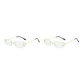 thumbnail image 2 of Maytalsory Eyes In Style With These Fashionable For Women Wide Open Angle White 2Set, 2 of 6