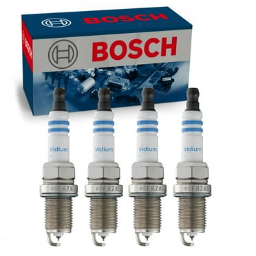 4 pc Bosch Double Iridium Spark Plugs compatible with Toyota Camry 2.2L 2.4L L4 1992-2011