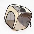 thumbnail image 3 of Lishi Portable Hands-Free Pet Drying Box: Efficient Puppy Dryer Cage with PVC Net for Cats, Dogs - Transparent, 3 of 5