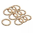 thumbnail image 1 of AMLESO 2x10x Round Spring Snap Hooks for Camping Backpack Jewelry Handbag Ornament Accessory , Aureate 33mm, 3 Pcs, 1 of 8
