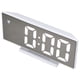 thumbnail image 1 of Reloj Despertador Digital Con Pantalla De Espejo LED, Reloj Despertador Recargable, Carga USB Con Pantalla De Temperatura Para Dormitorio Y Oficina, 1 of 7