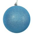 thumbnail image 1 of Vickerman N210812 Boule Pailletée Transparente 3 Po, Turquoise - 12 par Sac, 1 of 1