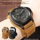thumbnail image 4 of Correa de piel de vaca para reloj Panerai, serie PAM111/441, para hombre, hebilla de aguja Crazy Horse, 22, 24 y 26 mm, marrón y negro con tapete, 4 of 5