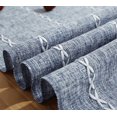 thumbnail image 5 of Zhudiyof Rustic Linen Table Runner, Farmhouse Style Table Runner with Hand-Tassels for Party, Dresser Decor and Dining Room Decorations, Blue, 13"×72", 5 of 6