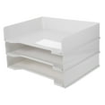 thumbnail image 5 of unbranded 3 Pcs Desk Organizer Lightweight Storage Shelf Paper File Holder Office 33X24cm, 5 of 8