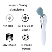 Personal Handheld Massager-Cordless Full Body Massager, Electric Massage Tool for Face Neck Back Shoulder Waist Leg Feet, Portable 5 Mode Massage Machine for Women Men