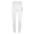 thumbnail image 4 of Breast Cancer Print Pants for Women Awareness Pink Ribbon Print Soft Trousers High Waist Workout Tights Yoga Leggings,White 8,M, 4 of 5