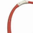 thumbnail image 3 of USB Rechargeable Safe Warn LED Dog Sillicone Collar Adjustable Collar Light Cut to Resize, For Night, Red L:27.56", 3 of 8